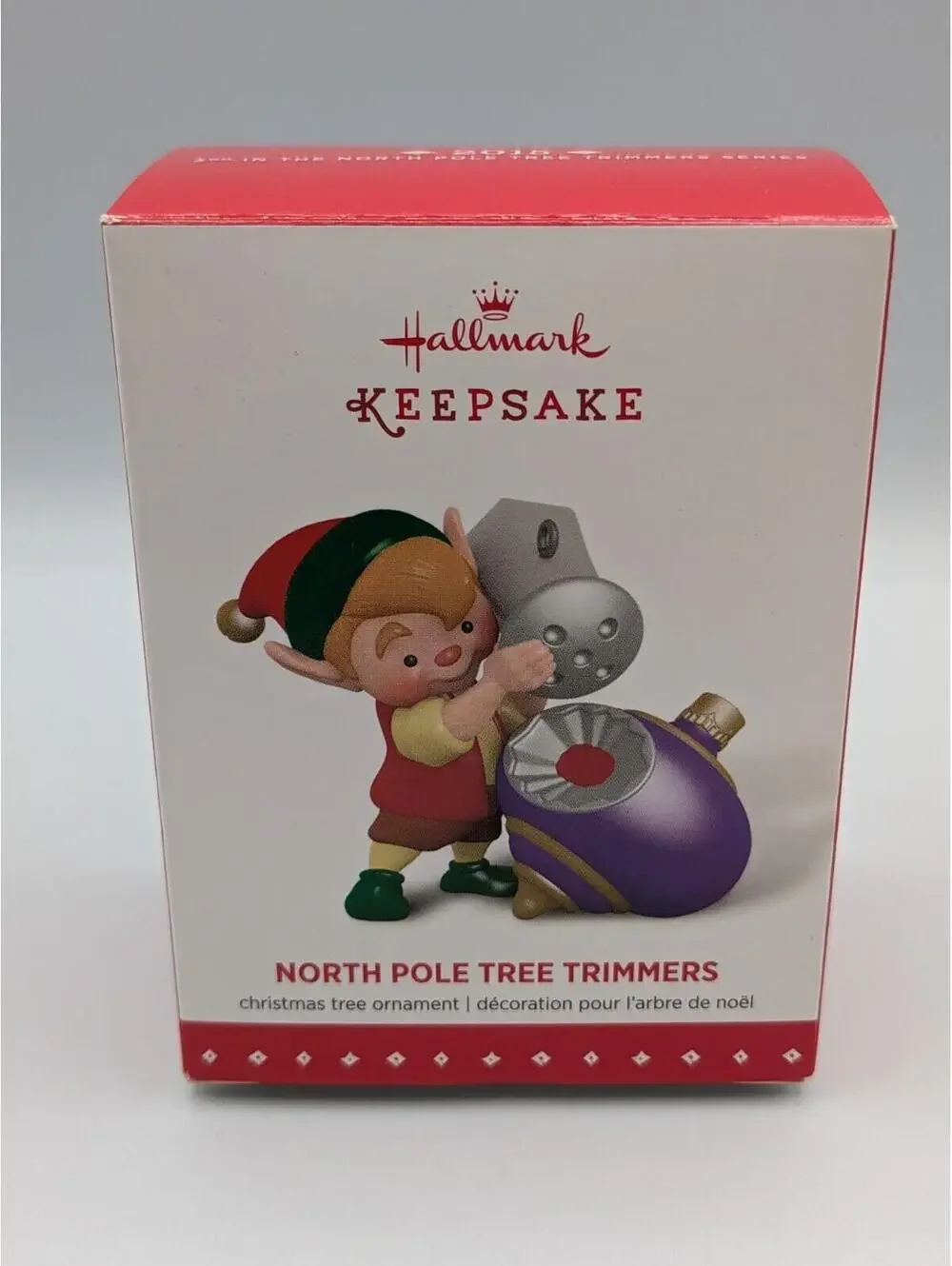 Hallmark Keepsake North Pole Tree Trimmers 2015, 3rd in the Series, Ornament